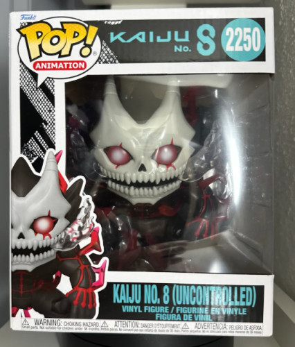 Funko Pop Kaiju No 8 (Uncontrolled) SUPERSIZED Animation #2250 - Produto Original