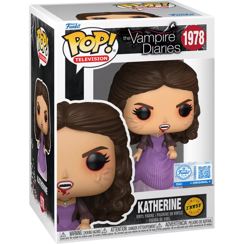 Funko Pop Katherine Pierce Chase Exclusive The Vampire Diaries #1978 - Produto Original