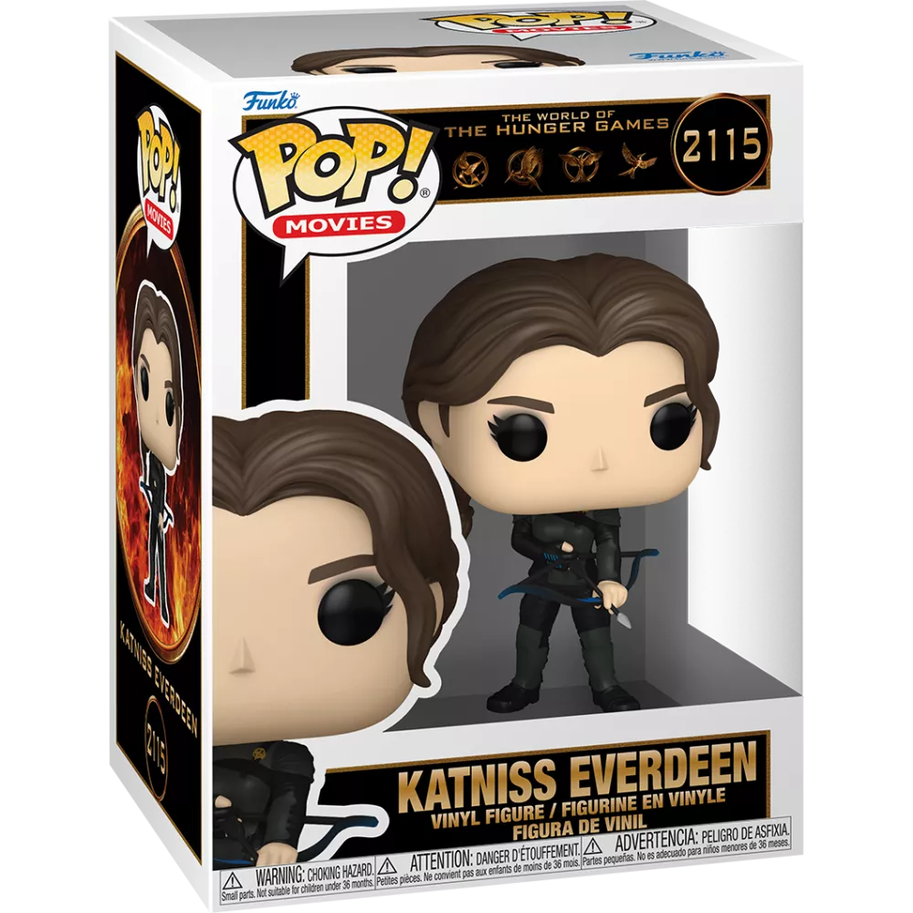 Funko Pop Katniss Everdeen In Black Suit The Hunger Games #2115 - Produto Original