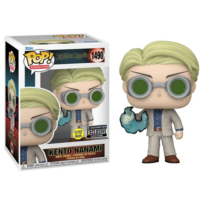 Funko Pop Kento Nanami Glows in the Dark Entertainment Earth Exclusive-Jujutsu Kaisen-1490