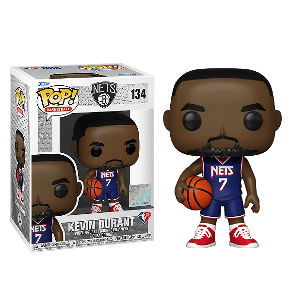 Funko Pop Kevin Durant NBA Nets #134 - Produto Original
