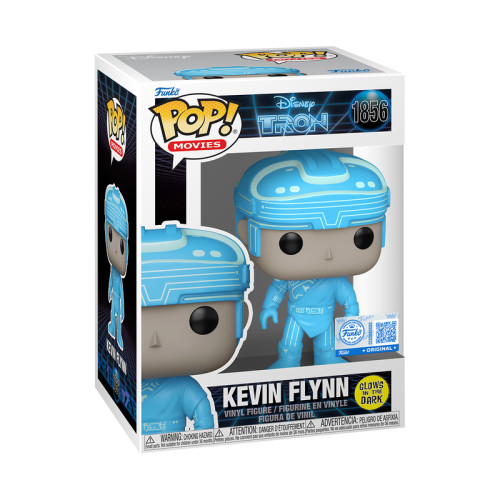 Funko Pop Kevin Flynn Glow Exclusivo DISNEY TRON #1856 - Produto Original