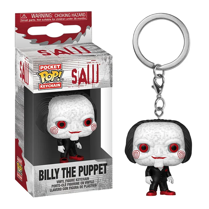 Funko Pop Keychain Billy The Puppet Saw: Jogos Mortais # - Produto Original