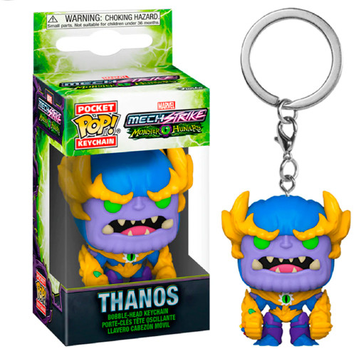 Funko Pop Keychain MechStrike Monster Hunters - Thanos Avengers Mech Strike # - Produto Original