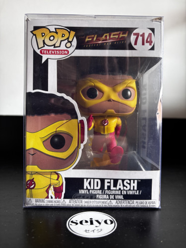Funko Pop Kid Flash #714 The Flash The Flash #714 - Produto Original