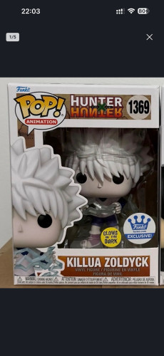 Funko Pop Killua Zoodyck - Glow Hunter X Hunter #1369 - Produto Original