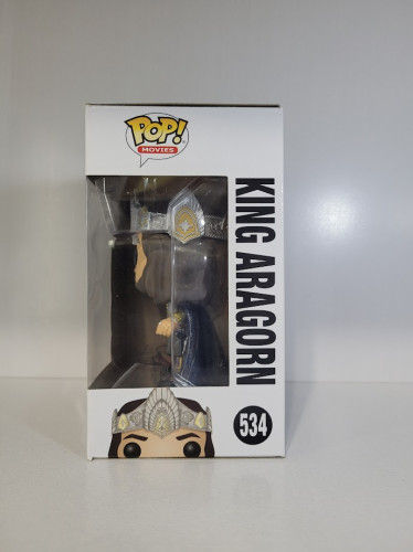  Funko Pop King Aragorn #534 - Produto Original