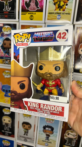 Funko Pop King Randor Masters Of The Universe #42 - Produto Original