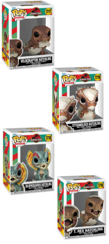 Funko Pop Kit Jurassic Park-Jurassic Park-1717