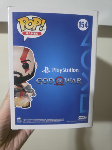 Funko Pop Kratos With The Blades Of Chaos - #154 - God Of War - #154