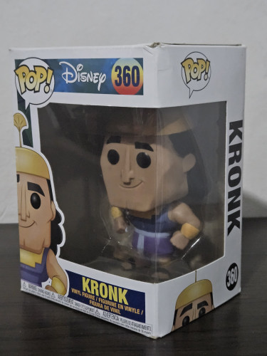 Funko Pop Kronk 360 Caixa com Detalhes The Emperor's New Groove - A Nova Onda Do Imperador - #359