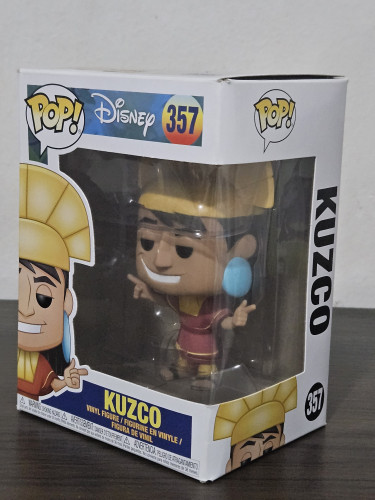Funko Pop Kuzco 357 Caixa com Detalhes The Emperor's New Groove - A Nova Onda Do Imperador - #357