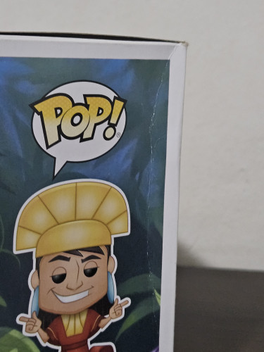 Funko Pop Kuzco 357 Caixa com Detalhes The Emperor's New Groove - A Nova Onda Do Imperador - #357