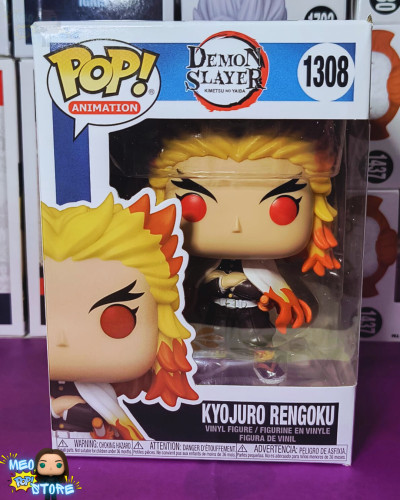 Funko Pop Kyojuro Rengoku Demon Slayer #1308 - Produto Original
