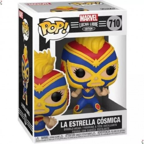 Funko Pop La Estrella Cosmica 710 Lucha Libre - Marvel Lucha Libre Edition - #710