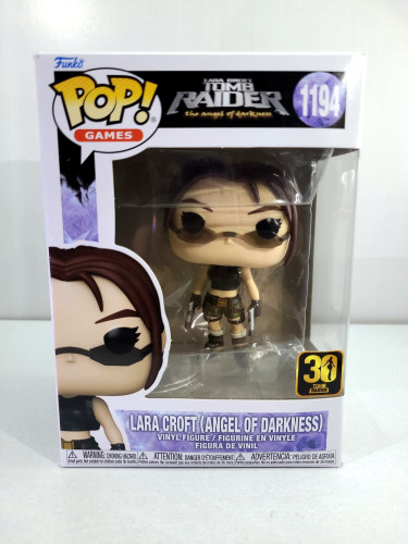 Funko Pop Lara Croft (Angel of Darkness) Tomb Raider The Angel Of Darkness #1194 - Produto Original