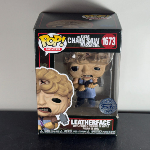 Funko Pop Leatherface (exclusive) Funko #1673 - Produto Original