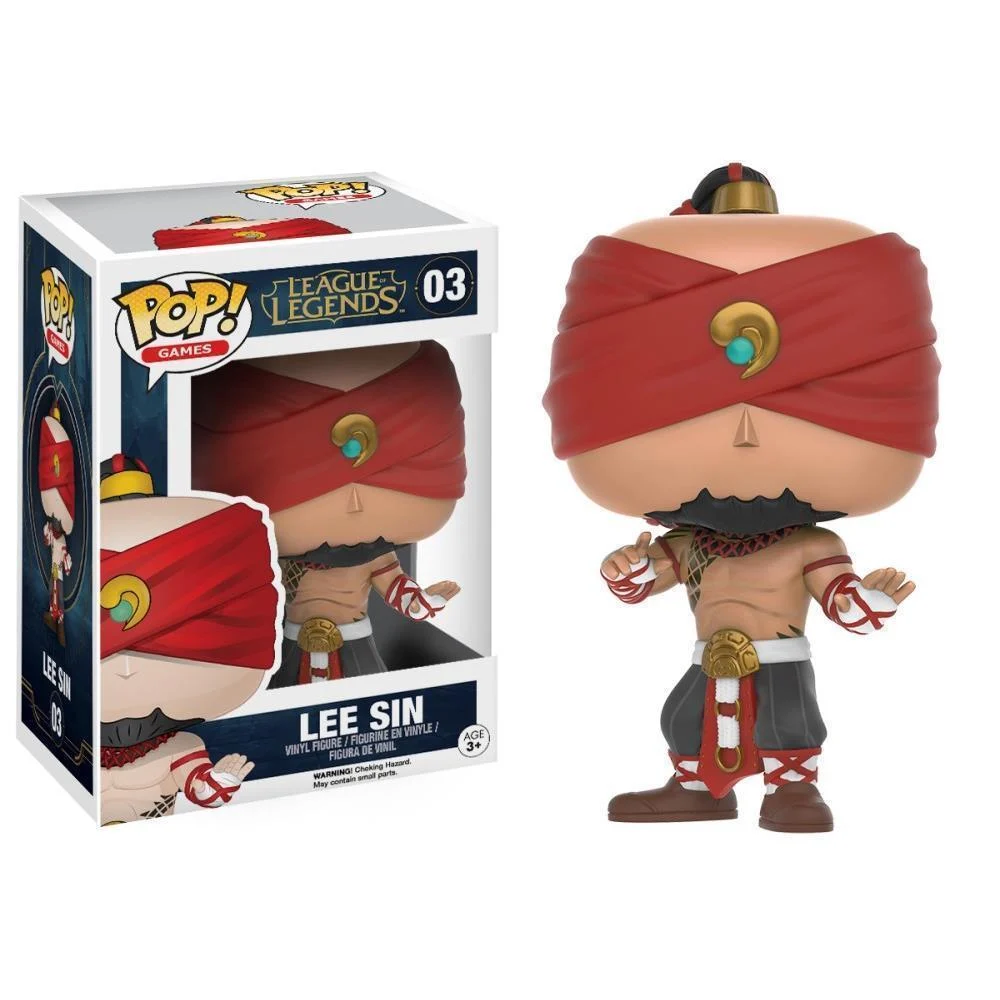 Funko Pop Lee Sin League Of Legends #03 - Produto Original