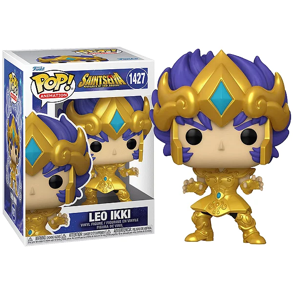 Funko Pop Leo Ikki Saint Seiya: Os Cavaleiros Do Zodíaco #1427 - Produto Original