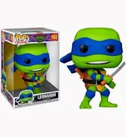 Funko Pop Leonardo 1391 (Tartarugas Ninja: Caos Mutante)-Teenage Mutant Ninja Turtles: Mutant Mayhem-1391