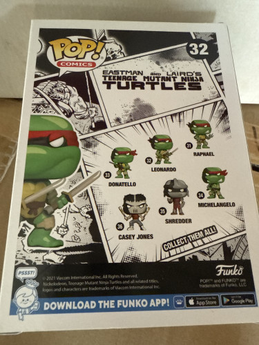 Funko Pop Leonardo Chase - Teenage Mutant Ninja Turtles - #32