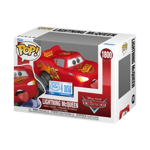 Funko Pop Lightning McQueen Exclusivo - Disney Pixar Cars  #1800