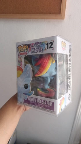 Funko Pop Little Pony 12 - Rainbow Dash Sea Pony-My Little Pony-12