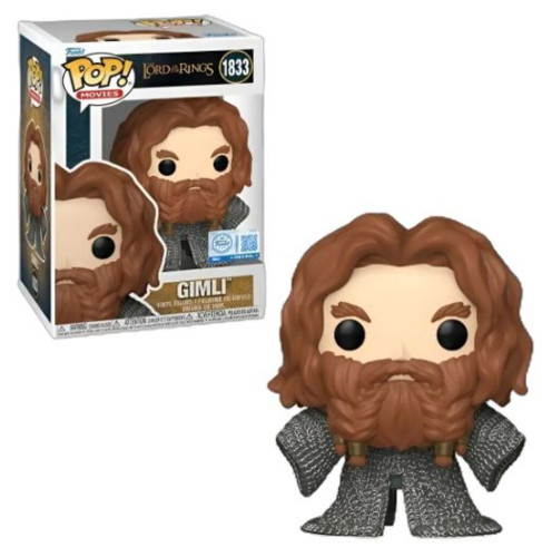 Funko Pop Lord Of The Rings 1833 - Gimli The Lord Of The Rings #1833 - Produto Original