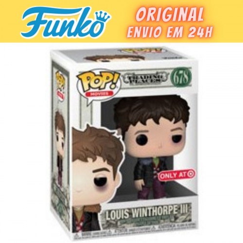 Funko Pop Louis Winthorpe Iii - Exclusivo Target - Trading Places - #678