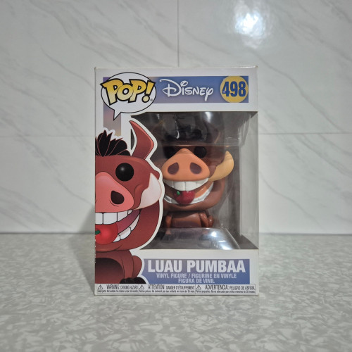 Funko Pop Luau Pumbaa-Disney: O Rei Leão / The Lion King-498
