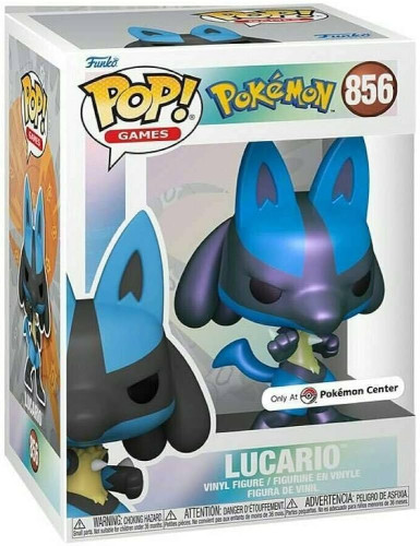 Funko Pop Lucario Pokémon Center Exclusivo Pokemon #856 - Produto Original