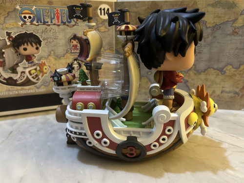 Funko Pop Luffy With Thousand Sunny - Exclusivo CCXP 22 - - One Piece - #114