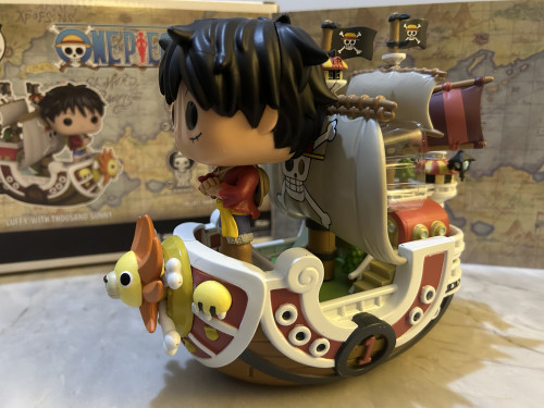 Funko Pop Luffy With Thousand Sunny - Exclusivo CCXP 22 - - One Piece - #114