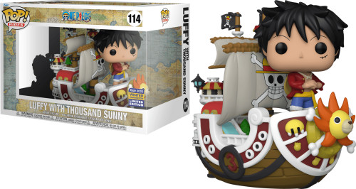 Funko Pop Luffy With Thousand Sunny One Piece #114 - Produto Original