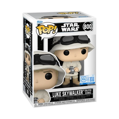 Funko Pop Luke Skywalker Exclusivo (Deleted Scenes) - Star Wars  #800