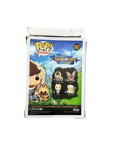Funko Pop Lute & Navirou -  Caixa Amassada - Monster Hunter Stories - #797