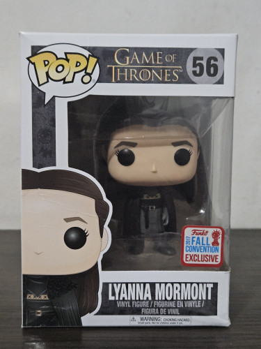Funko Pop Lyanna Mormont 56 Caixa com detalhes Game Of Thrones-Got-56