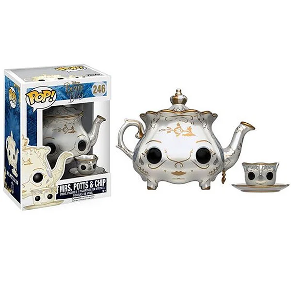 Funko Pop Mrs. Potts & Chip-Disney Beauty And The Beast-246