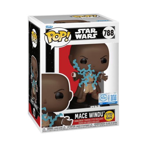 Funko Pop Mace Windu Glow Exclusivo-Star Wars-788