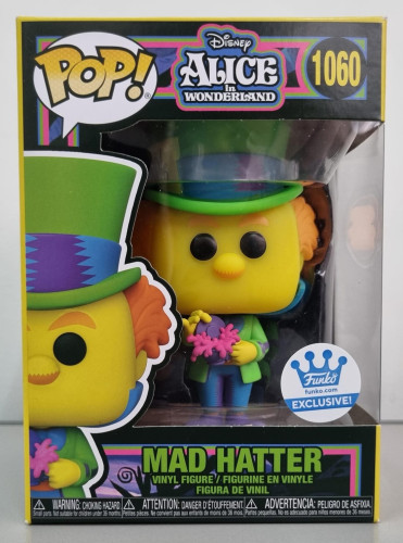 Funko Pop Mad Hatter - Chapeleiro Maluco - Exclusive Funkoshop - Disney Alice In Wonderland - #1060