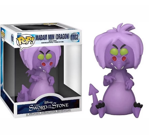 Funko Pop Madam Mim Dragon 15 cm #1102-A Espada Era Lei-1102