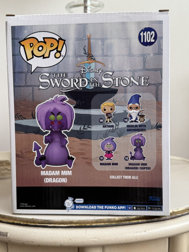 Funko Pop Madam Mim Dragon 15 cm #1102 - A Espada Era Lei - #1102