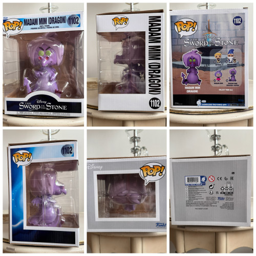 Funko Pop Madam Mim Dragon 15 cm #1102 - A Espada Era Lei - #1102