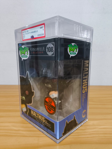 Funko Pop Malthus Nft Release (999 Pcs) PSA GRADED - Digital Annabelle Creation - #108