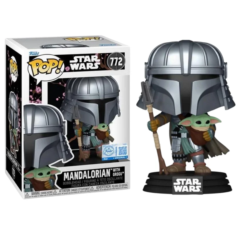 Funko Pop - Star Wars - Mandalorian 772 - Star Wars - #772 FUNKO POP #772 - Produto Original