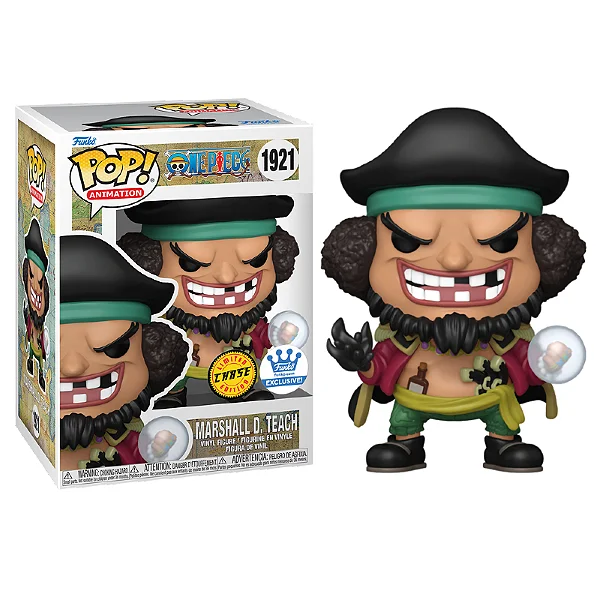 Funko Pop Marshall D. Teach Funko Shop Exclusive Chase-One Piece-1921
