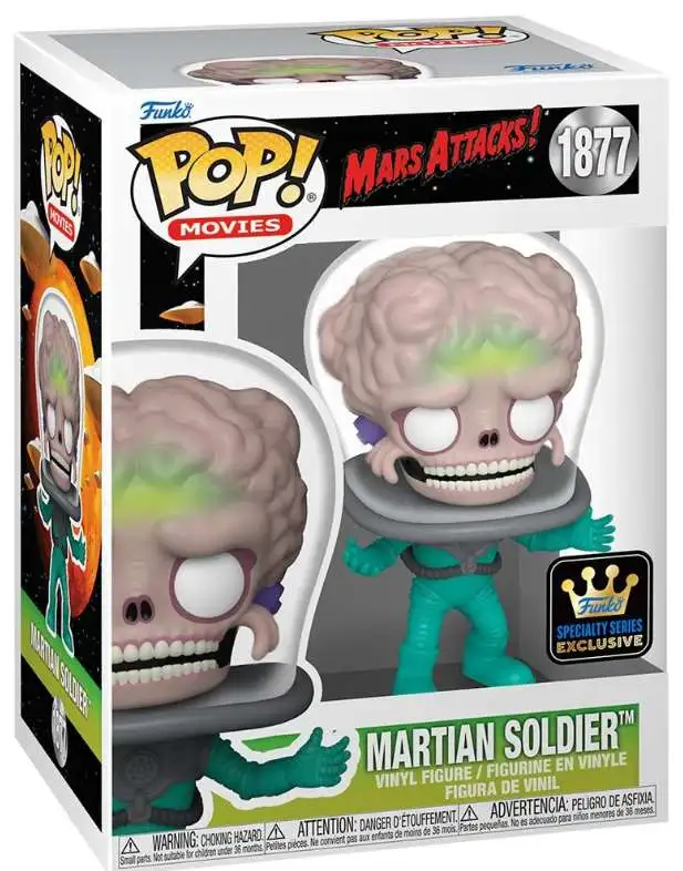 Funko Pop Martian Soldier-Mars Attacks!-1877