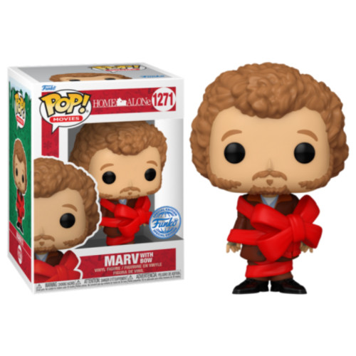 Funko Pop Marv With Bow Exclusive Home Alone #1271 - Produto Original