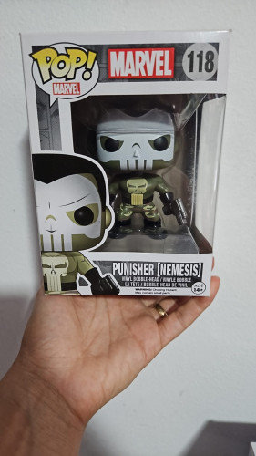 Funko Pop Marvel 118 - Punisher Nemesis Marvel #118 - Produto Original