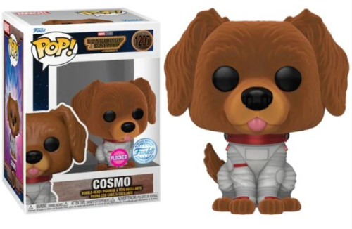 Funko Pop Marvel 1207 - Cosmo ( Flocado ) Guardiões Da Galáxia #1207 - Produto Original